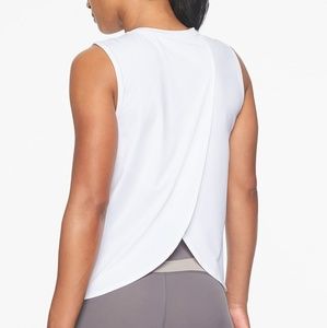 Athleta UPF Sunlover Tulip Open Back Tank